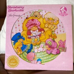 Strawberry shortcake, limited edition, collector phono picture disk vinyl